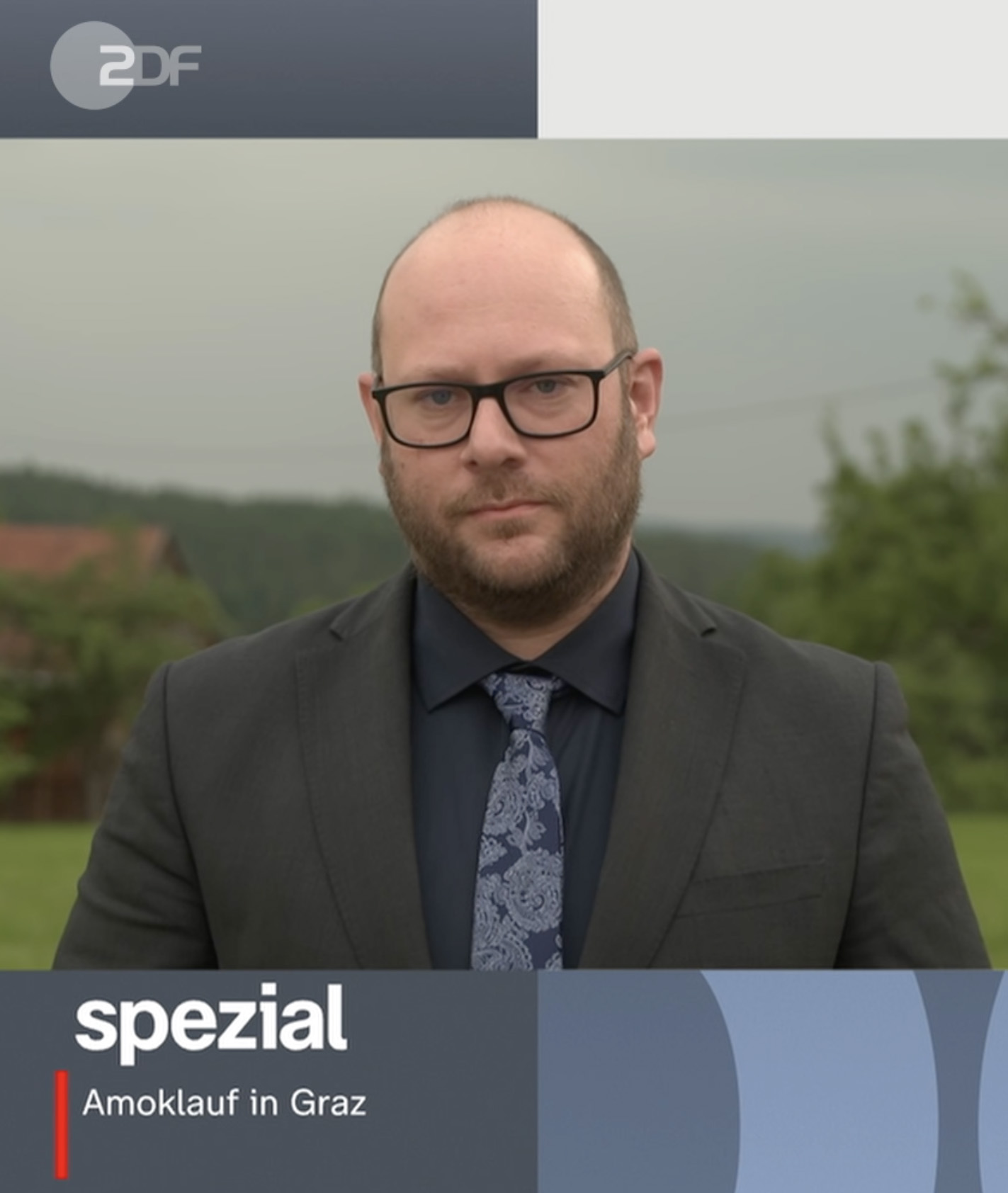 Screenshot ZDF Interview Manuel Heinemann